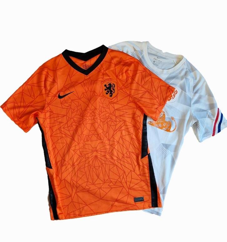 Nederlands elftal shirt 2020 knvb voetbalshirt x2, Kleding | Heren, Sportkleding, Zo goed als nieuw, Voetbal, Maat 48/50 (M), Overige kleuren