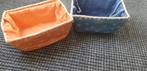 2 Rieten manden, Huis en Inrichting, Ophalen, Gebruikt, Mand, Riet