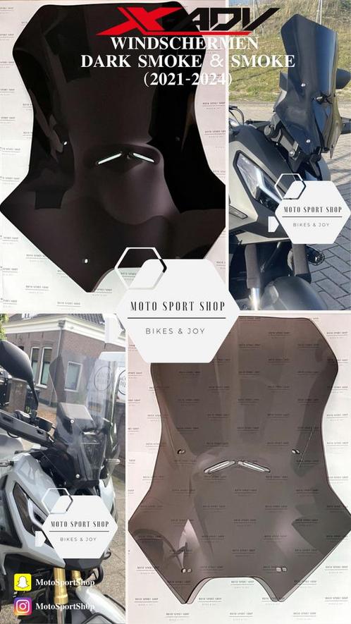 Honda X-ADV 750 Windscherm (21-25) Dark Smoke & Smoke, Motoren, Onderdelen | BMW, Nieuw, Ophalen