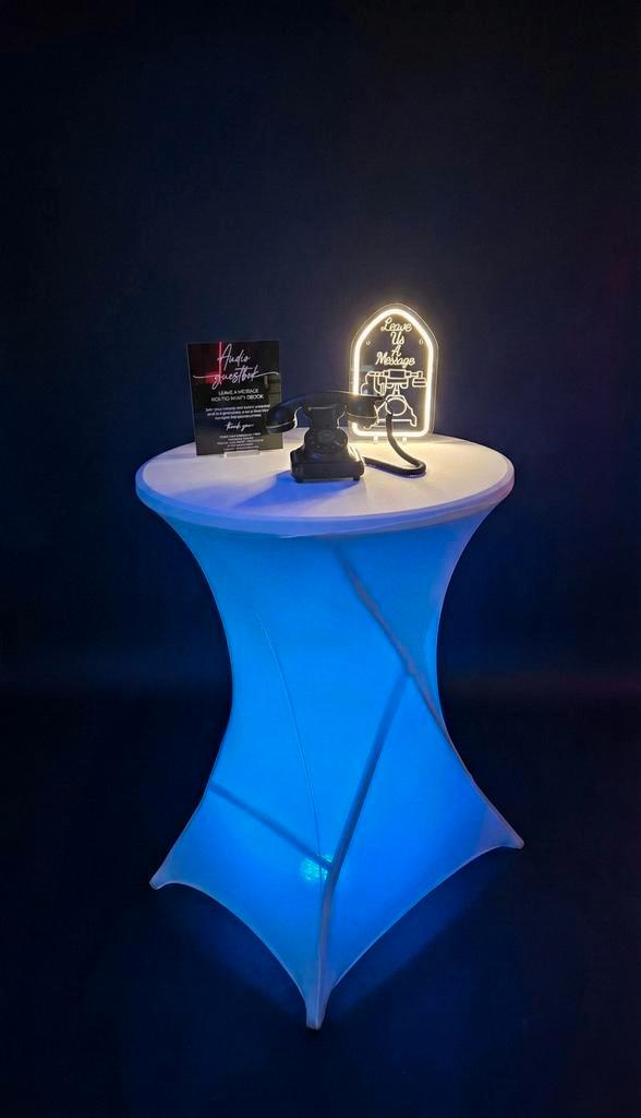 Audio Gastenboek Telefoon huren, Hobby en Vrije tijd, Feestartikelen | Verhuur, Nieuw, Overige, Ophalen of Verzenden