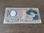 Vrijwel UNC biljet 10 gulden Staalmeester, 1943, Postzegels en Munten, Bankbiljetten | Nederland, Ophalen of Verzenden, 10 gulden