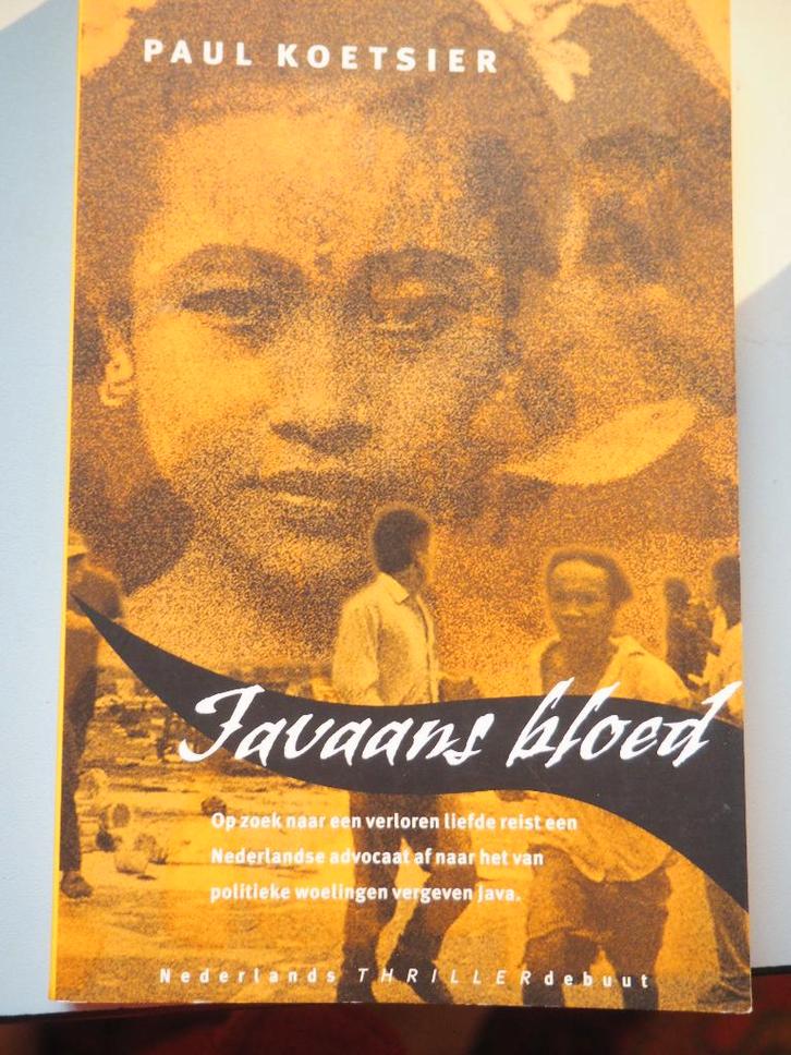 Javaans bloed Paul Koetsier, Boeken, Literatuur, Zo goed als nieuw, Nederland, Ophalen of Verzenden
