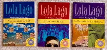 Lola Lago (drie boekjes) beschikbaar voor biedingen