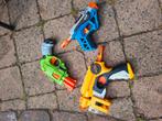3 kleine Nerf guns, Ophalen of Verzenden, Gebruikt
