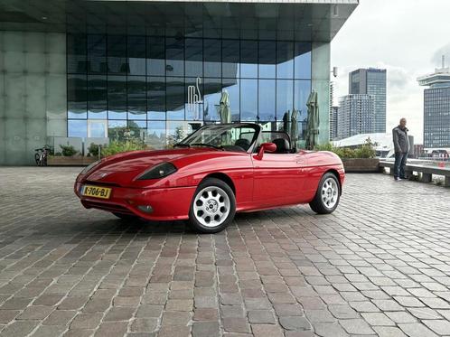 Fiat Barchetta 1.8-16V concours-staat 91.000km, Auto's, Fiat, Bedrijf, Te koop, Barchetta, Alarm, Elektrische ramen, Lederen bekleding