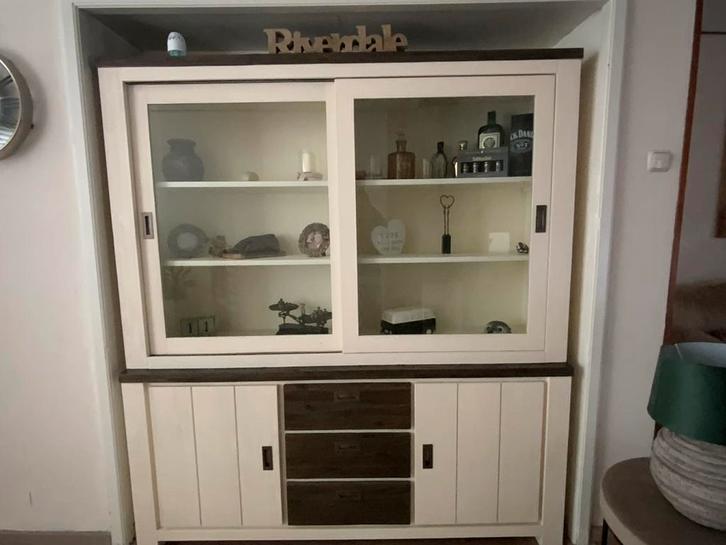 Mooie Kast met Schuifdeuren, Huis en Inrichting, Kasten | Buffetkasten, Gebruikt, 150 tot 200 cm, 100 tot 150 cm, 25 tot 50 cm