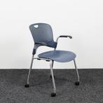 Herman Miller Caper Stoel Blauw, Huis en Inrichting, Fauteuils, Ophalen, Gebruikt, 75 tot 100 cm
