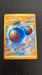 Pokemon battle styles rapid strike energy 182/163 goud, Ophalen of Verzenden, Zo goed als nieuw, Losse kaart