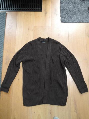 Donker bruin vest van Taifun maat 40 beschikbaar voor biedingen