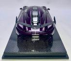 Koenigsegg Jesko 7315 Paars Carbon 1:18 van FrontiArt, Ophalen of Verzenden, Nieuw, Auto, Overige merken