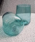 Nieuw Prima Design New York Groen Glazen gebarsten effect, Huis en Inrichting, Ophalen, Glas of Glazen, Nieuw, Glas