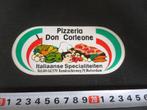 sticker Rotterdam Pizzeria Don Corleone Eendrachtsweg 29, Ophalen, Zo goed als nieuw, Bedrijf of Vereniging