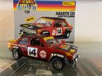 Bburago FIAT Abarth 131 Quattro Rombi 1/24, Ophalen of Verzenden, Zo goed als nieuw, Auto, Bburago