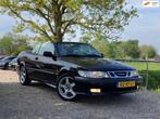 Saab 9-3 Cabrio 2.0t S | Nieuw dak + Goed ondh. + Leder nu, 730 kg, Zwart, Cabriolet, 4 stoelen