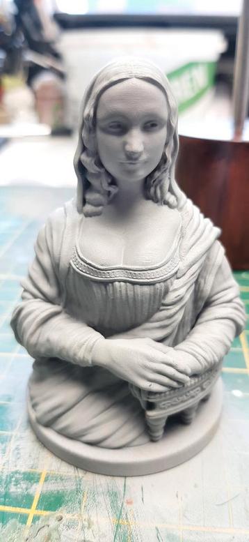 Buste mona lisa beschikbaar voor biedingen