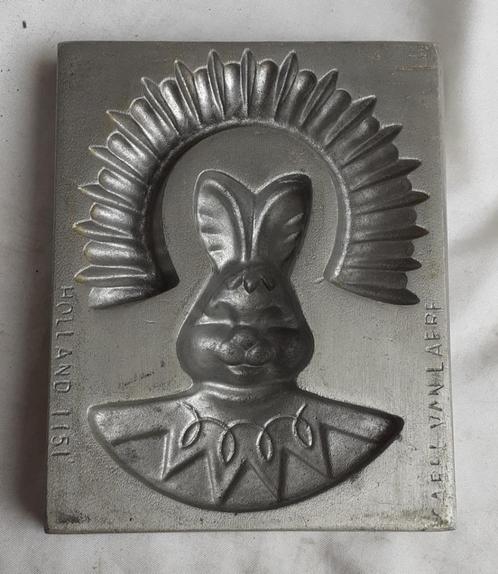 Oude marsepeinvorm: KONIJN  (CAREL VAN LAERE HOLLAND), Antiek en Kunst, Curiosa en Brocante, Ophalen of Verzenden