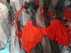 Halloween set duivel, Ophalen of Verzenden, Zo goed als nieuw