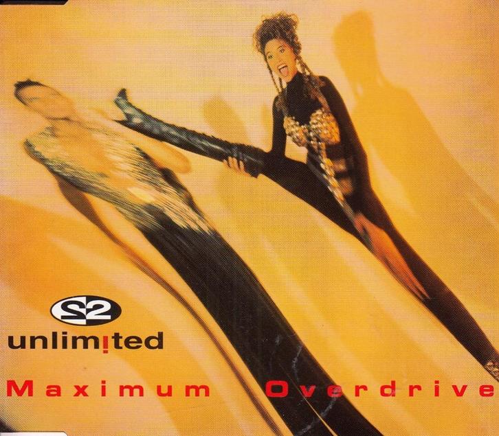 CD-Maxi-Single - 1993 - 2 Unlimited – Maximum Overdrive, Cd's en Dvd's, Cd Singles, Zo goed als nieuw, Pop, 1 single, Maxi-single