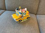 Disney spaarpot taxi Goofy Pluto Mickey Minnie Mouse Donald, Ophalen of Verzenden, Mickey Mouse, Zo goed als nieuw, Beeldje of Figuurtje