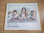 Vintage poster poppen Helen Paul dollcollection 50 x 60 cm, Verzamelen, Ophalen of Verzenden, Zo goed als nieuw, A1 t/m A3, Rechthoekig Staand