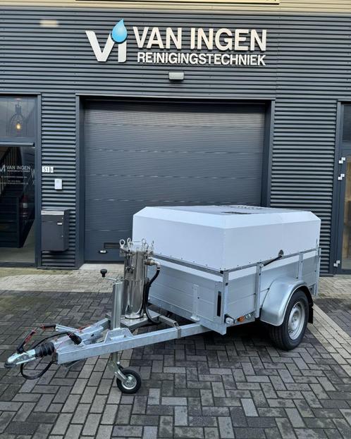 ALBA WARMWATER HOGEDRUKREINIGER 200 BAR - 18 LITER, Tuin en Terras, Hogedrukreinigers, Nieuw, Benzine, Met regelbare waterdruk