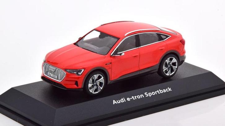 29703: Audi E-tron sportback - 2020 - Iscale 1:43, Hobby en Vrije tijd, Modelauto's | 1:43, Nieuw, Auto, Overige merken, Ophalen of Verzenden