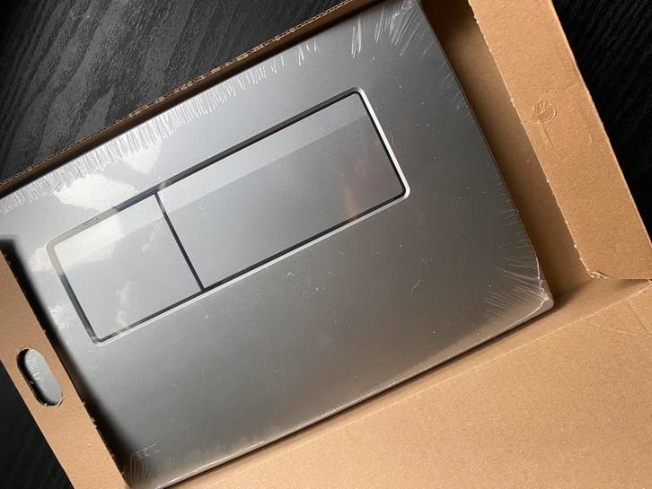 Geberit drukplaat Delta 50 mat chrome, Doe-het-zelf en Verbouw, Sanitair, Nieuw, Toilet, Chroom, Ophalen of Verzenden