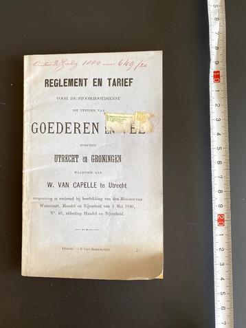 Reglement en Tarief beschikbaar voor biedingen