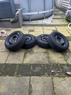 15 inch stalen velgen met winterbanden, Ophalen, Gebruikt