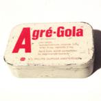 Oud blik Agre-Gola, Verzamelen, Blikken, Ophalen of Verzenden, Gebruikt, Overige