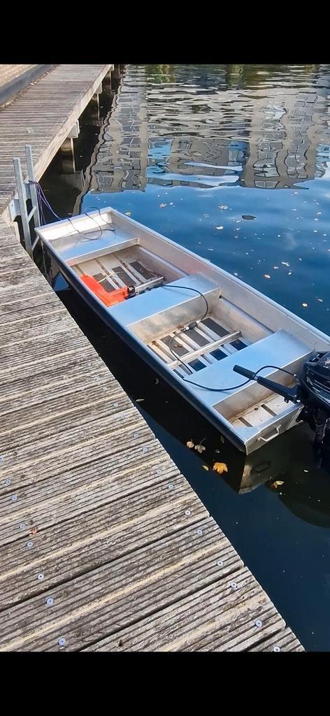 Aluminium Platbodem, Watersport en Boten, Bootonderdelen, Gebruikt, Ophalen of Verzenden