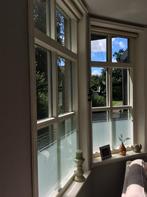 Unieke Raamdecoratie GLAS Gezandstraalde glasplaten (3), Huis en Inrichting, Woonaccessoires | Overige, Ophalen, Gebruikt