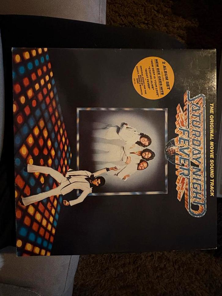 Saturday Night Fever Vinyl LP - 1977, Cd's en Dvd's, Vinyl | Pop, Gebruikt, 1960 tot 1980, 12 inch, Ophalen