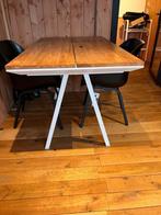 Tafel 140x100 | Fonteyn | Showroommodel, Huis en Inrichting, Tafels | Eettafels, Ophalen, Gebruikt, 100 tot 150 cm, 50 tot 100 cm