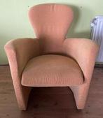 Leolux Amphora Fauteuil - Gele Stof, Ophalen, Gebruikt, Stof, 75 tot 100 cm