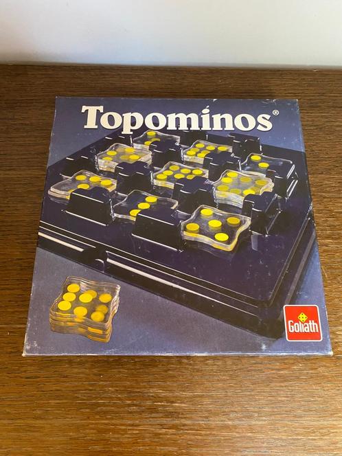 Topominos Bordspel Goliath - 2-4 spelers, Hobby en Vrije tijd, Gezelschapsspellen | Bordspellen, Zo goed als nieuw, Ophalen of Verzenden