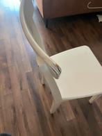 5 IKEA ingolf stoelen wit, gebruikt, maar functioneel, Gebruikt, Wit, Ophalen of Verzenden, Vijf, Zes of meer stoelen