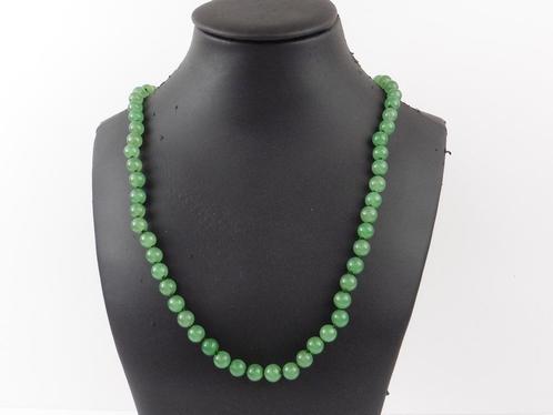 Nefriet-Jade collier                                     D35, Sieraden, Tassen en Uiterlijk, Kettingen, Nieuw, Steen of Mineraal