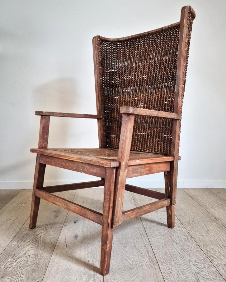 Chris Wegerif – Transvaal / Orkney Chair (Arts & Crafts), Antiek en Kunst, Antiek | Meubels | Stoelen en Banken, Ophalen