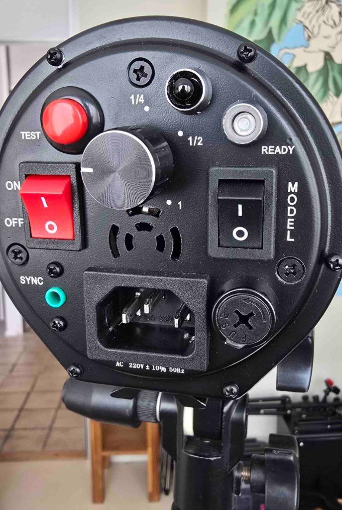 Flitsset, Audio, Tv en Foto, Fotografie | Fotostudio en Toebehoren, Zo goed als nieuw, Complete fotostudio, Ophalen