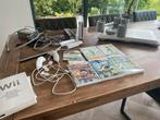 Wii spelcomputer incl balance board, Ophalen of Verzenden, Zo goed als nieuw, Met 2 controllers