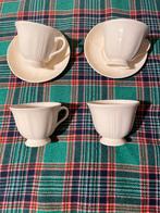 Wedgwood QUEENS SHAPE theekopjes met schotels, Ophalen of Verzenden
