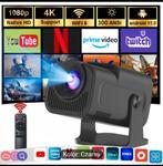 Nieuwe Projector - 1080p/4K, WiFi 6, Android 11, Ophalen of Verzenden