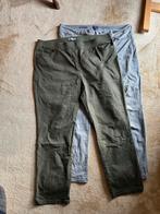 2 broeken maat 50 52 nieuwstaat BRAX NYDJ khaki en jeans, Verzenden, Maat 46/48 (XL) of groter, Zo goed als nieuw, Lang