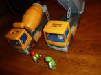 Playmobil vrachtauto met kiepbak 3265 en Cementwagen 3263, Ophalen of Verzenden, Gebruikt