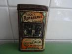 Antiek oud cacaoblik Caspar Flick Rembrandt Cacao Amsterdam, Verzamelen, Ophalen, Gebruikt, Overige, Overige merken
