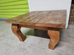 Salontafel teakhout zware kwaliteit Opiumtafel vintage, Huis en Inrichting, Ophalen, Gebruikt, 100 tot 150 cm, Teakhout