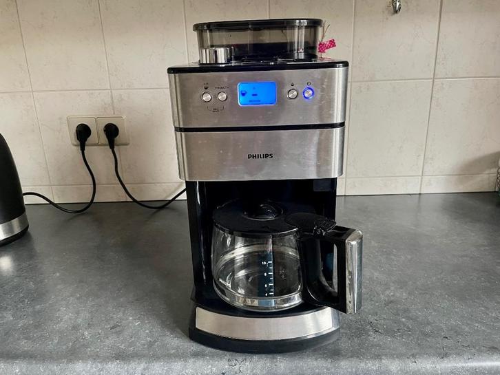 PHILIPS KOFFIEZETAPP. voor BONEN + GEMALEN KOFFIE - WD014, Witgoed en Apparatuur, Koffiezetapparaten, Gebruikt, Gemalen koffie