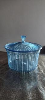 tupperware vintage koektrommel blauw opbergbox, Blauw, Ophalen of Verzenden, Zo goed als nieuw, Bus of Trommel