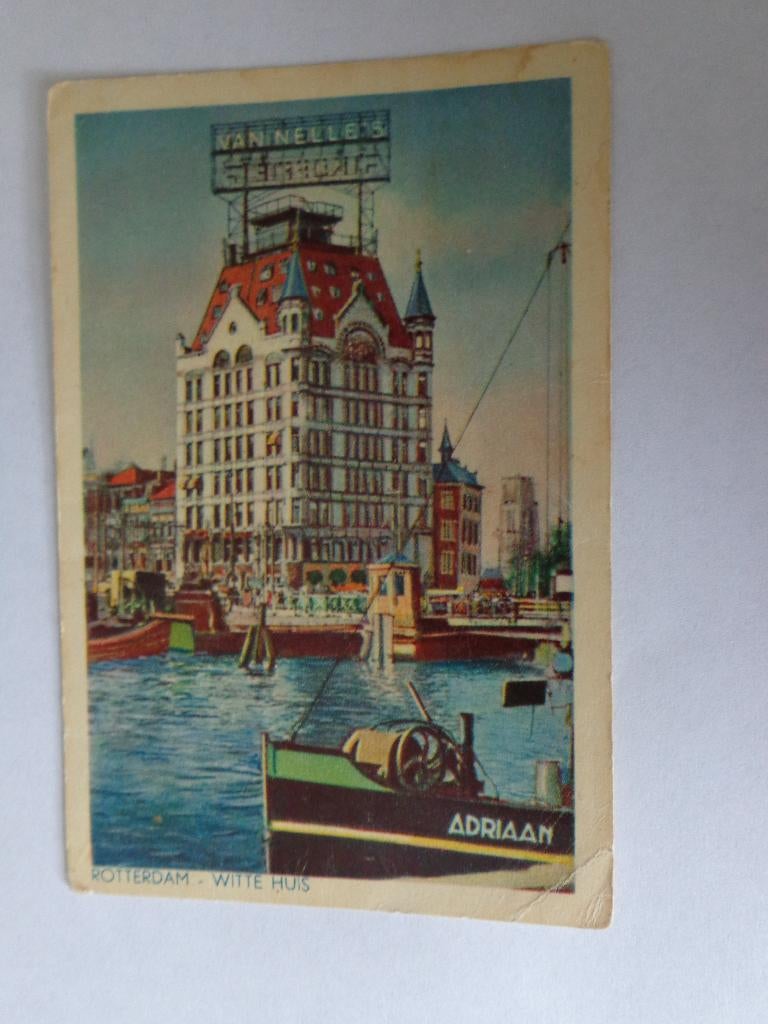 Rotterdam het witte huis uit 1904..., Ophalen of Verzenden, Voor 1920, Zuid-Holland